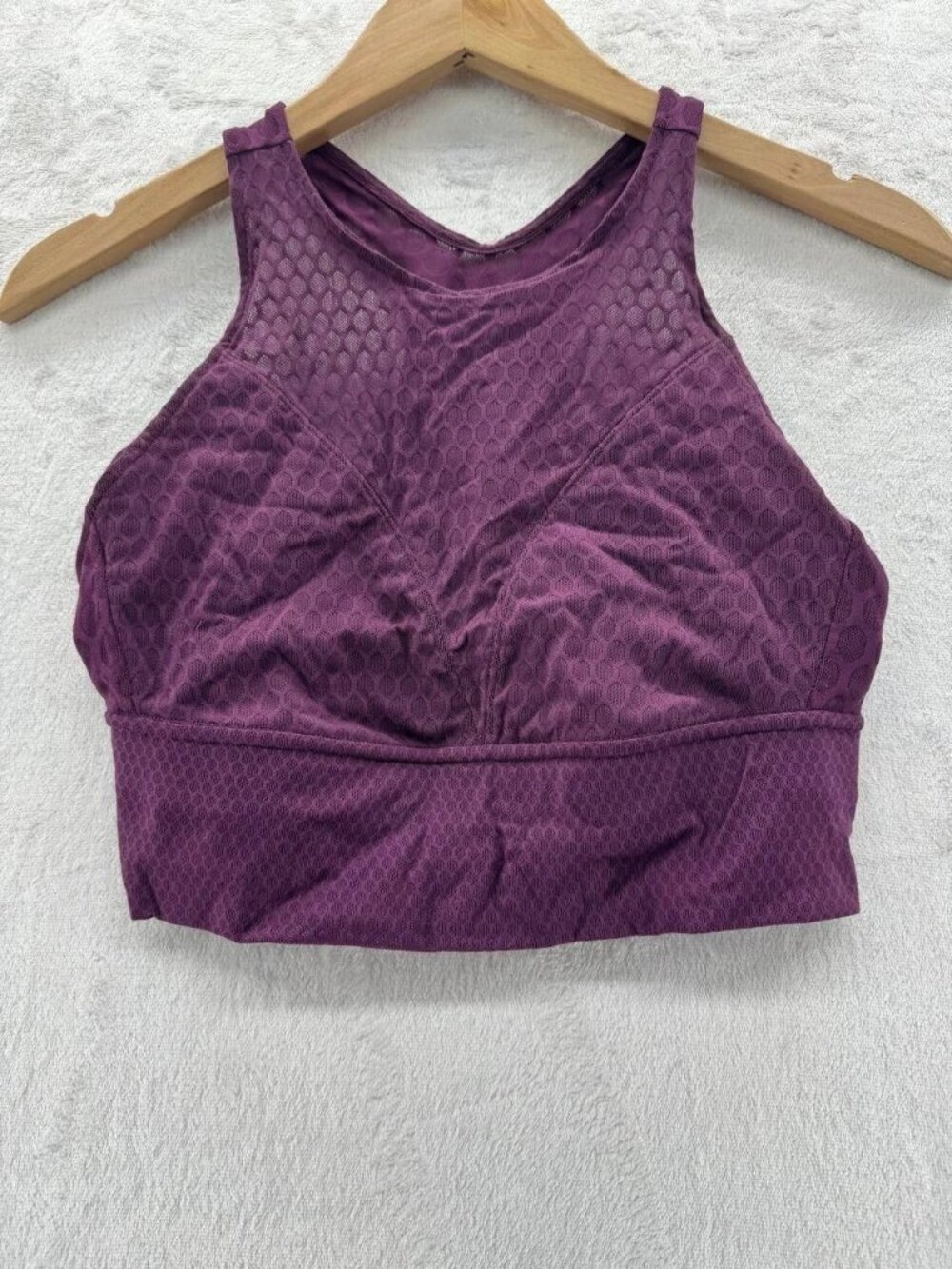 🦄🦄🦄RARE 🦄🦄🦄 NWOT - Lululemon Geo Bra *lululemon lab Plum | SIZE: 10